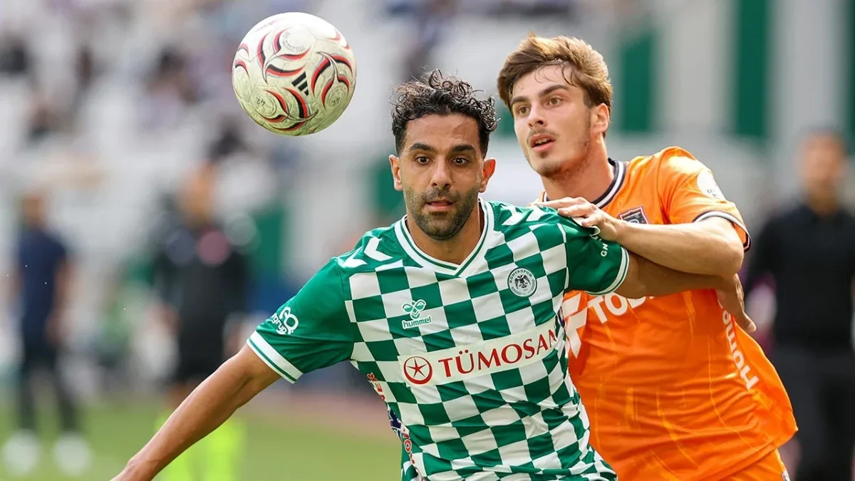 Konyaspor ile Başakşehir yenişemedi! Direk, VAR ve kaçan fırsatlar